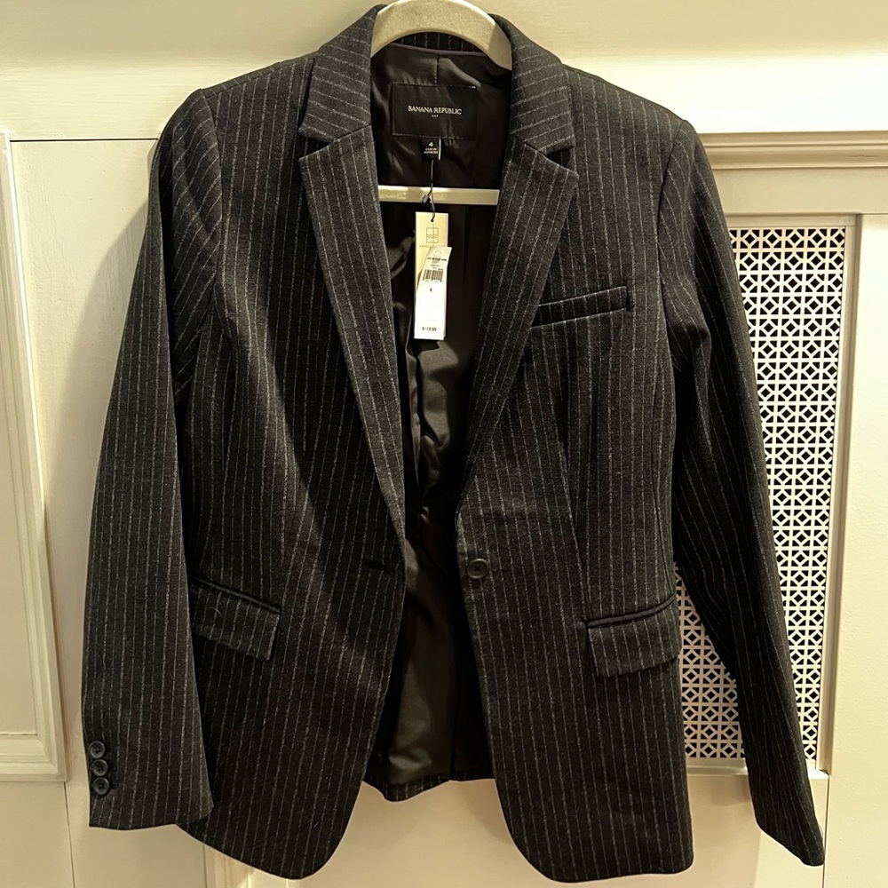 Banana Republic Pinstripe Blazer